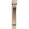 Ekena Millwork Legacy Block Smooth Bracket w/ Offset Brace, Douglas Fir, 7 1/2"W x 46"D x 46"H BKT0806X46X46LEC05SDF - alternate 3